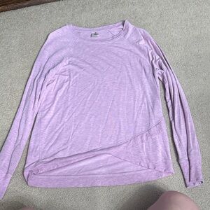 Lavender Long Sleeve women’s athletic wear